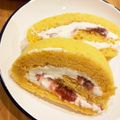こめ野めし子's cooksnap of when they made 糖質制限*大豆粉で作る低糖質ロールケーキ.