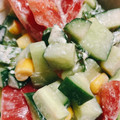 クックHJB3B6☆'s cooksnap of when they made トマトときゅうりの宝石箱.