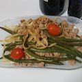 Kayadehutt's cooksnap of when they made いんげんと豚挽肉のオイスターソースパスタ.