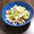 KAKO_KAKO's cooksnap of when they made 新玉ねぎとカニかまの和風サラダ.