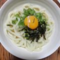 Leona0727's cooksnap of when they made 【レシピ動画】冷凍うどんde釜玉うどん♪.