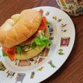 ゆちちくんママ♪'s cooksnap of when they made ベーグルサンド（スモークサーモン）.