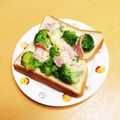 ★ぴよぴよ501★'s cooksnap of when they made ☆サラダみたいなトースト☆.