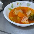 すこっとじょぷりん's cooksnap of when they made 簡単！トマト缶無しのミネストローネ.