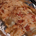たにたーに's cooksnap of when they made 博多風ポテト焼き☆めんたいマヨチーズ.