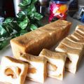きらら15's cooksnap of when they made りんご入り☆HBでほんのり甘い食パン.