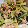 クックFAAF6J☆'s cooksnap of when they made 稲荷用お揚げで☆超簡単小松菜和え.