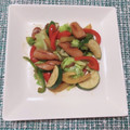 Laufen's cooksnap of when they made 野菜とウインナーの炒め.