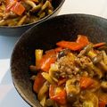ajyuly's cooksnap of when they made ひき肉とキャベツのピリ辛味噌炒め.