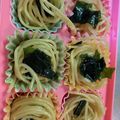 ◎みーちゃん◎'s cooksnap of when they made お弁当に 和風スパゲティ.