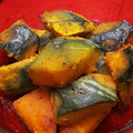 プルンバゴ's cooksnap of when they made レンジで簡単 かぼちゃの煮物.