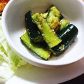 ごはん好きパンも好き's cooksnap of when they made よだれ鶏のたれと胡瓜で！たたききゅうり。.