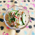 ﾁｲﾁｬﾝﾏﾏ's cooksnap of when they made きゅうりとみょうがとツナのごま油あえ.