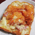まやしゅうまま's cooksnap of when they made おひとりさまのこぼれない目玉焼きトースト.