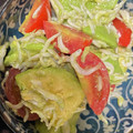 気まぐれクックMJ☆'s cooksnap of when they made 簡単アボカドとトマトのしらす和えサラダ.