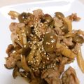 rieconn's cooksnap of when they made お弁当に！豚肉としめじの甘辛炒め♪.