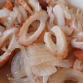 リラックマ1's cooksnap of when they made 新玉ねぎと竹輪のクッタリ煮.