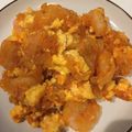 はるきちかあちゃ's cooksnap of when they made 簡単美味♡ふんわり卵のエビチリ.