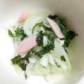 クックGB6431☆'s cooksnap of when they made 簡単副菜♡ハムと玉ねぎのマリネサラダ.