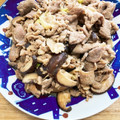 ajun0219's cooksnap of when they made 【下味冷凍】豚肉と椎茸のオイスター炒め.