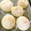TeaMuffin's cooksnap of when they made いちご酵母の白パン ミニ食パン.
