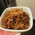 ボボモン's cooksnap of when they made ダシ殻で作る♪美味しいカツオのふりかけ.