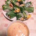 チョコさん125's cooksnap of when they made 生春巻き.