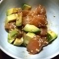 LANAROY's cooksnap of when they made アボカドとマグロのポキ.