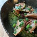 さやぴんぴ's cooksnap of when they made 甘辛おつまみ、砂肝の大葉にんにく炒め。.