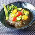 辰夫女子's cooksnap of when they made オクラトマトのところてん.