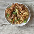 さくらん餅's cooksnap of when they made ピーマンと新玉ねぎのカレー☆焼きそば.
