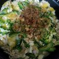 クックるん☆戦隊's cooksnap of when they made プロが教える沖縄料理!ゴーヤチャンプルー.