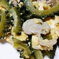 akincho16's cooksnap of when they made ほんだしで簡単味付け♫ゴーヤチャンプルー.