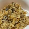 キバ美's cooksnap of when they made 牛肉ときのこのシンプルな炊き込みご飯.