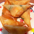 らぶやん☆'s cooksnap of when they made 三角春巻き☆ささみ、エビ、ポテト3種類！.