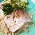 ティモ333's cooksnap of when they made 鯛の葱蒸し.