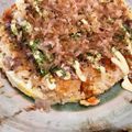 yucorian's cooksnap of when they made おからヘルシーお好み焼き.