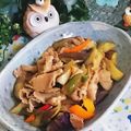 虹色♪︎ちゅーりっぷ's cooksnap of when they made 簡単　豚バラと茄子のピリ辛味噌炒め.