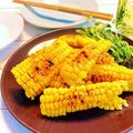 gomapon's cooksnap of when they made 人気No.1☆屋台の味　焼きとうもろこし.