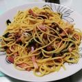 とん９７'s cooksnap of when they made なめこの和風パスタ オススメ.