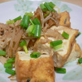 ハロゲン's cooksnap of when they made えのきと厚揚げのバター醤油炒め.