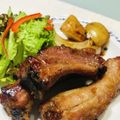 きらら15's cooksnap of when they made スペアリブの漬け込みたれ.