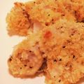 Pちー's cooksnap of when they made ノンフライヤーで白身魚のフライ.