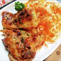⭐とっくん⭐'s cooksnap of when they made 鶏もも肉のガーリック味噌ステーキ。.