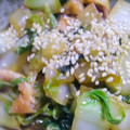 Gatinita's cooksnap of when they made 白菜と油揚げのごま油炒め.
