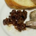 あめりかんくっきー's cooksnap of when they made 砂肝の筋で☆とろとろ赤ワイン煮.