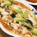 τомоко's cooksnap of when they made 豆腐とチンゲン菜のオイスター煮込み.