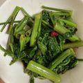 竹富島で会いましょう's cooksnap of when they made 秒殺！空芯菜(あさがお菜)で青菜炒め♪.