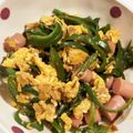 クック甘党。's cooksnap of when they made ピーマンの中華卵いため.