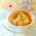 hikarin♪'s cooksnap of when they made 彼直伝＊大根と油揚げの煮物.